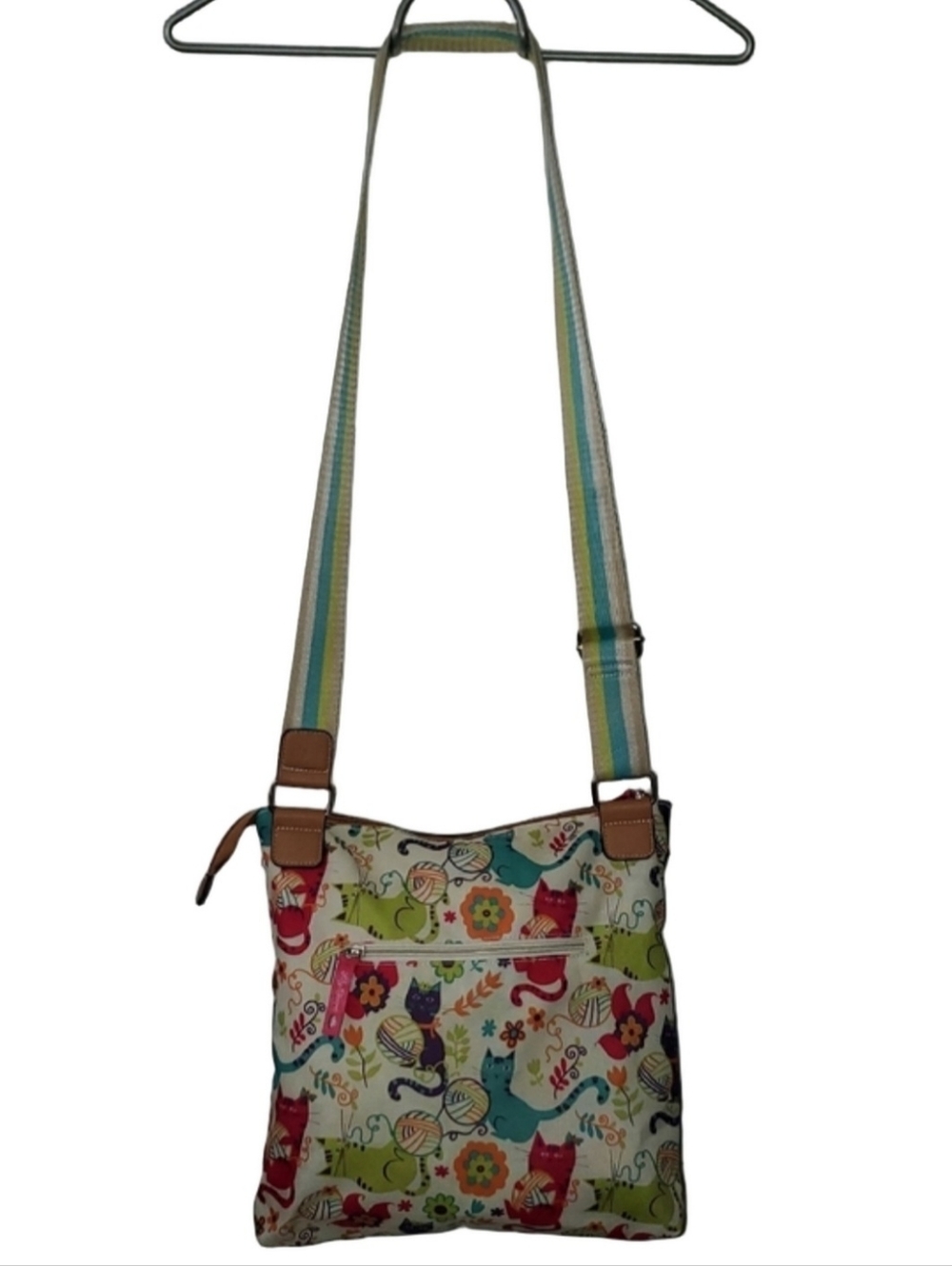 Lily Bloom Cat Print Crossbody Bag - Picture 13 of 14